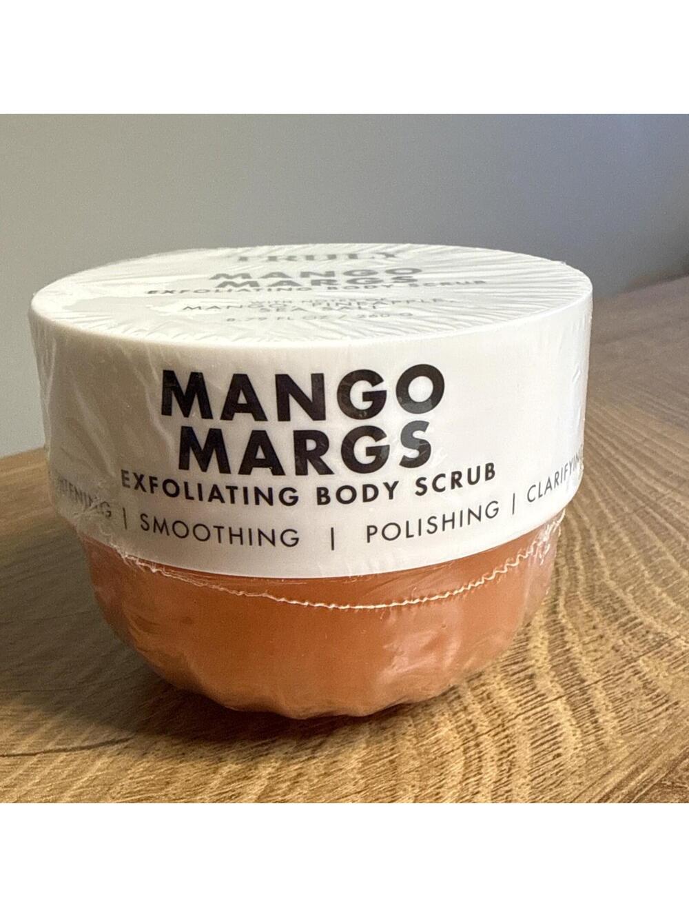Truly Mango Margs Exfoliating Body Scrub Mango Pineapple Sea Salt 8.79fl ozVIRAL